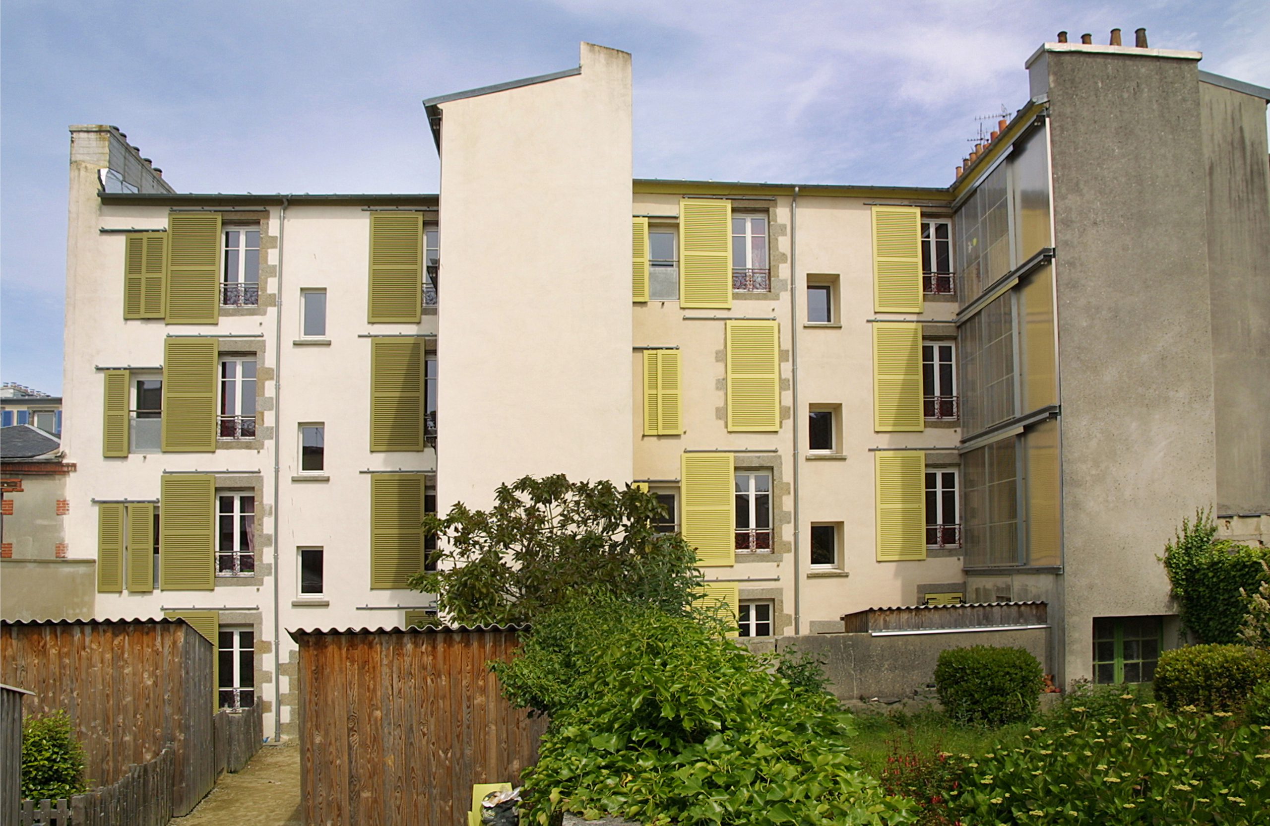 Réhabilitation des immeubles 35 & 37 rue Massillon à Brest